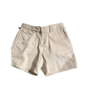 Polo Jeans Co Ralph Lauren Khaki Chino Shorts Tan Cotton Size 2